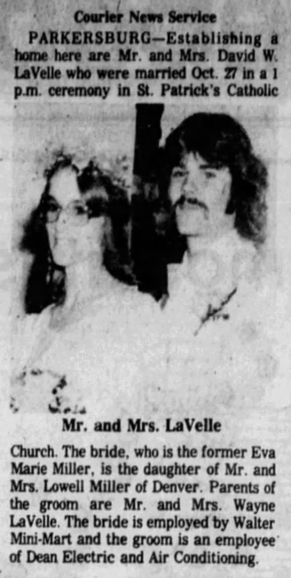 Clipping from The Courier